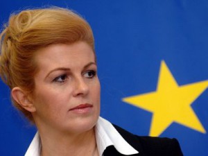 Zagreb,23.03.2007 (novosti) -  Kolinda Grabar-Kitarovic , 50 godina EU-a.  foto Davor Kovacevic