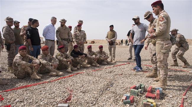 NATO staying in Iraq at Baghdad request: Alliance chief