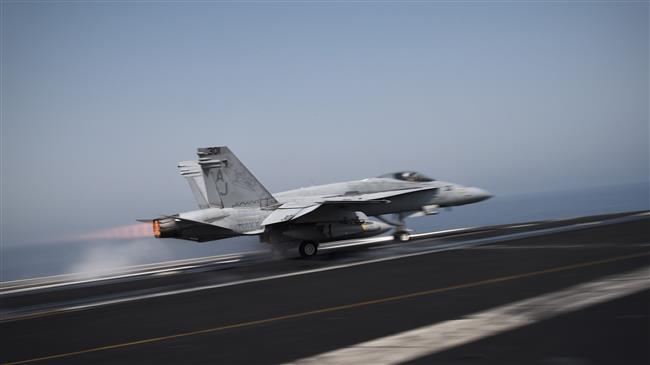 US Navy F-18 jet crashes, killing two aviators