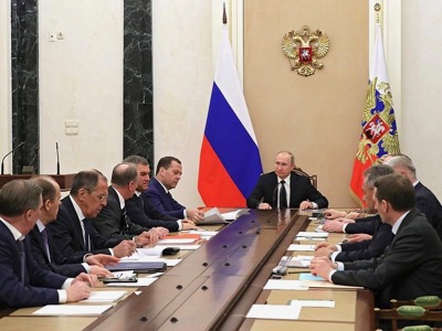 Vladimir Putin convenes the National Security Council of the Russian Federation