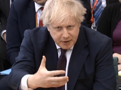 Oral evidence from Boris Johnson at the House of Commons, by Boris Johnson