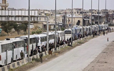 What has become of the “400 000 moderate rebels in the Ghouta”?