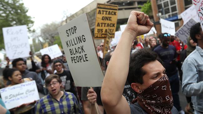 New Yorkers rally over police killing of unarmed black man