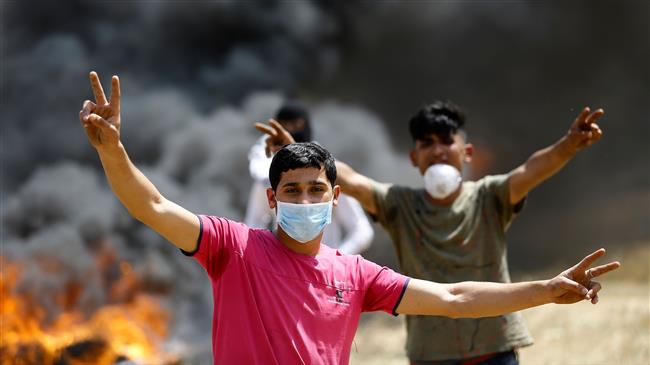 Disabled Palestinian participates in anti-Israel protests Disabled Palestinian participates in anti-Israel protests