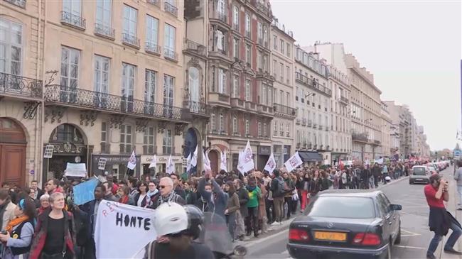 Parisians protest asylum bill before parliament debate