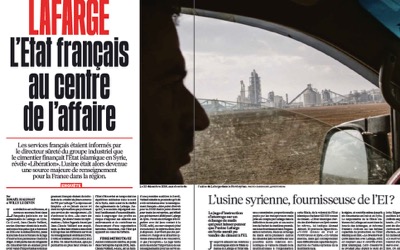 Lafarge was working for the French Secret Services in Syria