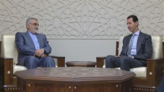 “Iran presence in Syria at request of Damascus, people”