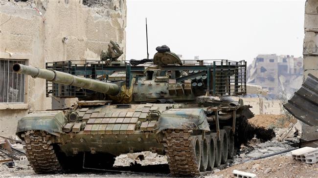 Syrian government forces carry on with anti-terror operations