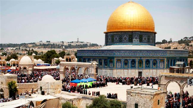 Palestinians mark Intl. Quds Day in holy city