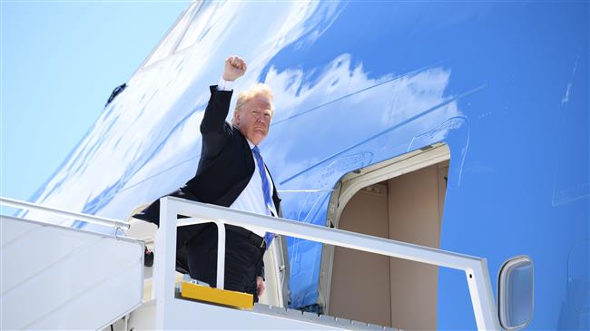Trump departs early from G7 in anticipation of meeting with Kim