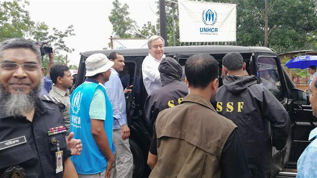 UN chief hears ‘unimaginable’ accounts from Rohingya refugees in Bangladesh