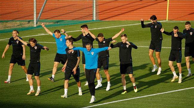 Russia: Croatia back to training after semi-final win
