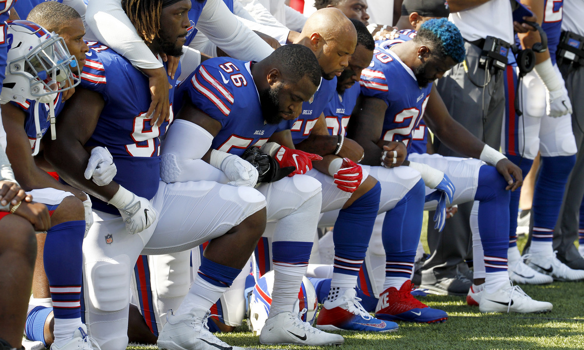 NFL Freezes Policy Barring Players From Kneeling During Anthem