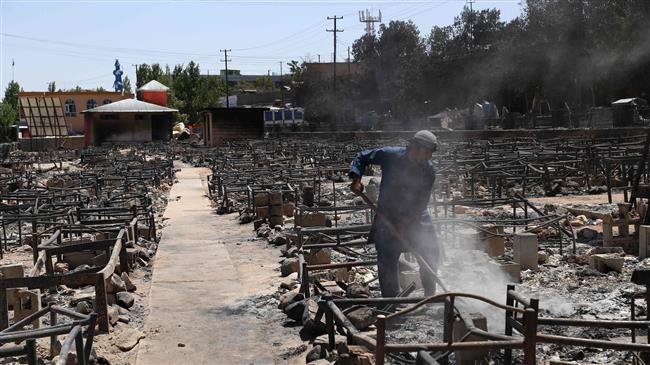 Rockets hit Ghazni during President Ghani’s visit