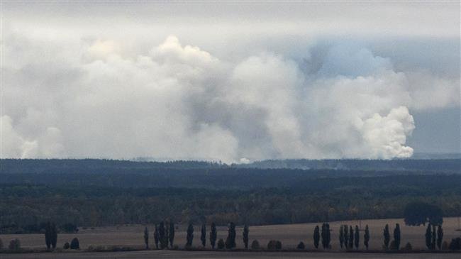 Ukraine evacuating 10,000 after ammo depot blasts