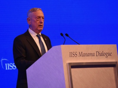 Remarks by James Mattis at International Institute for Strategic Studies Manama Dialogue, by James Mattis