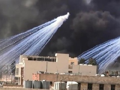 International Coalition massacres Syrian civilians with banned weapons, by Bashar Ja’afari