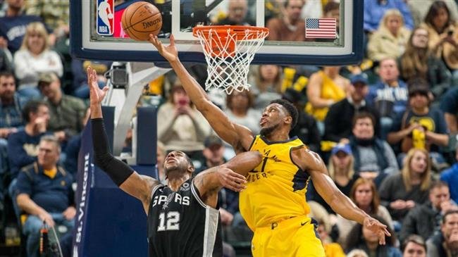NBA: Indiana Pacers 100-111 San Antonio Spurs
