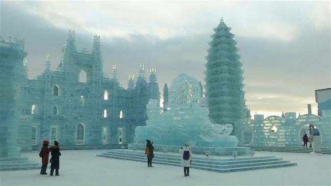 China’s Harbin turns into winter wonderland ahead of international ice festival
