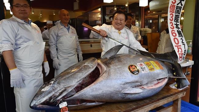 Tuna auctioned at record $3 million at Tokyo’s new fish market
