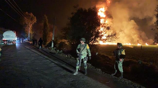 Pipeline blast in Mexico leaves 21 dead, 71 injured