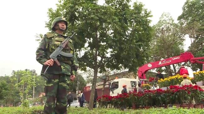 Security tightened at Vietnam station ahead of Trump-Kim summit