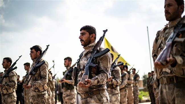 US-backed SDF militants open fire on protesters in Syria’s Dayr al-Zawr