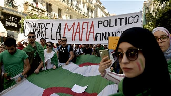 Algerian students protest for 16th consecutive Tuesday
