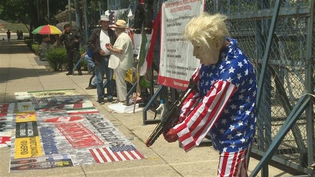 Mexico: Activists protest El Paso shooting in front of US embassy