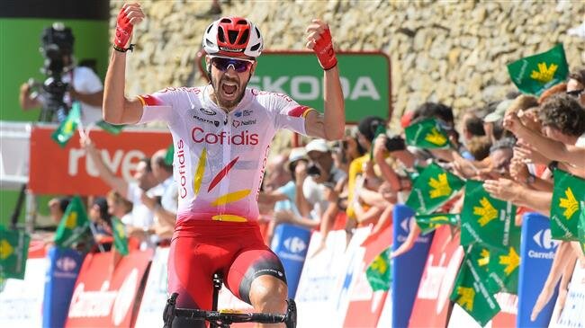 La Vuelta: Jesus Herrada wins Stage 6
