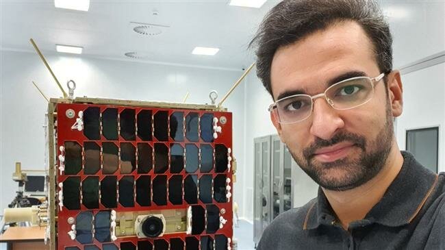 Iran shows undamaged satellite to reporters, refutes US claim of failed launch