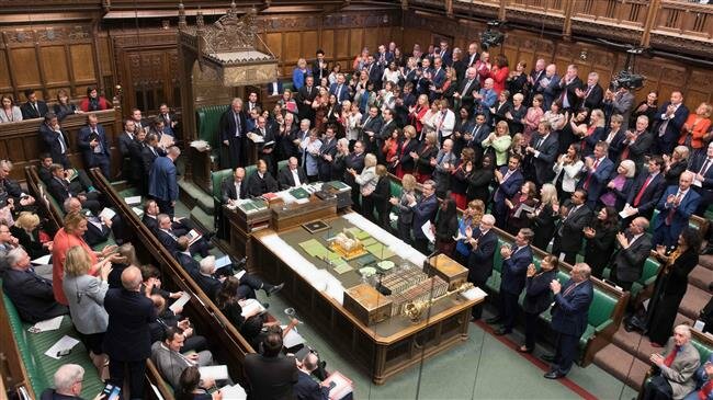 MPs protest as UK Parliament prorogued for 5 weeks