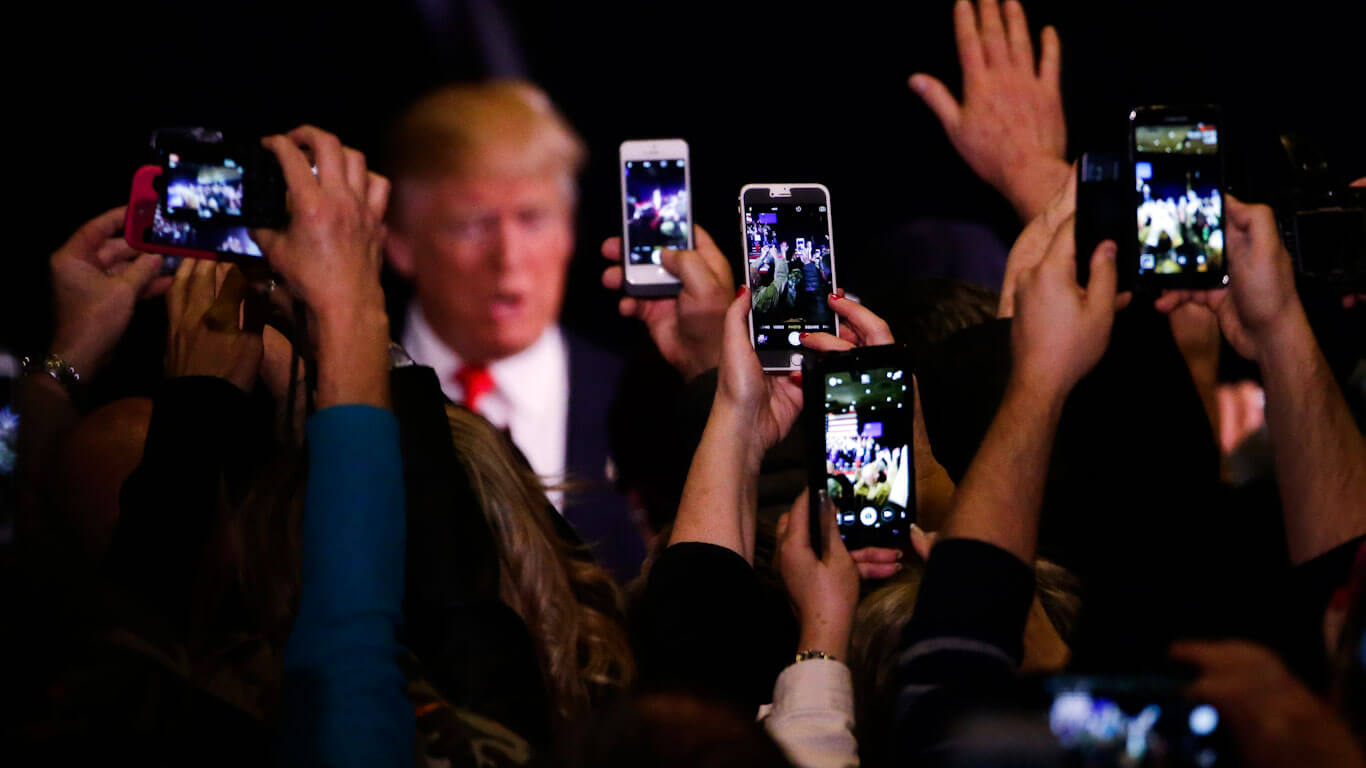 Trump Brushes Israeli Dragnet Surveillance of D.C. Under the Rug