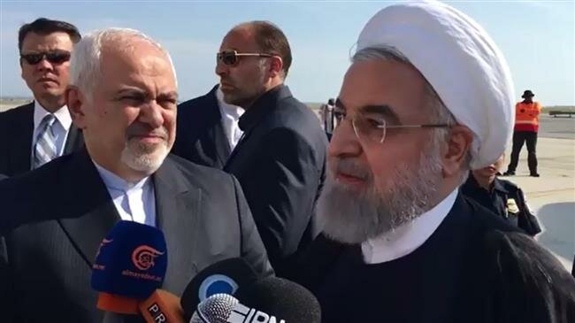 Iran president in New York to convey ‘message of regional peace’