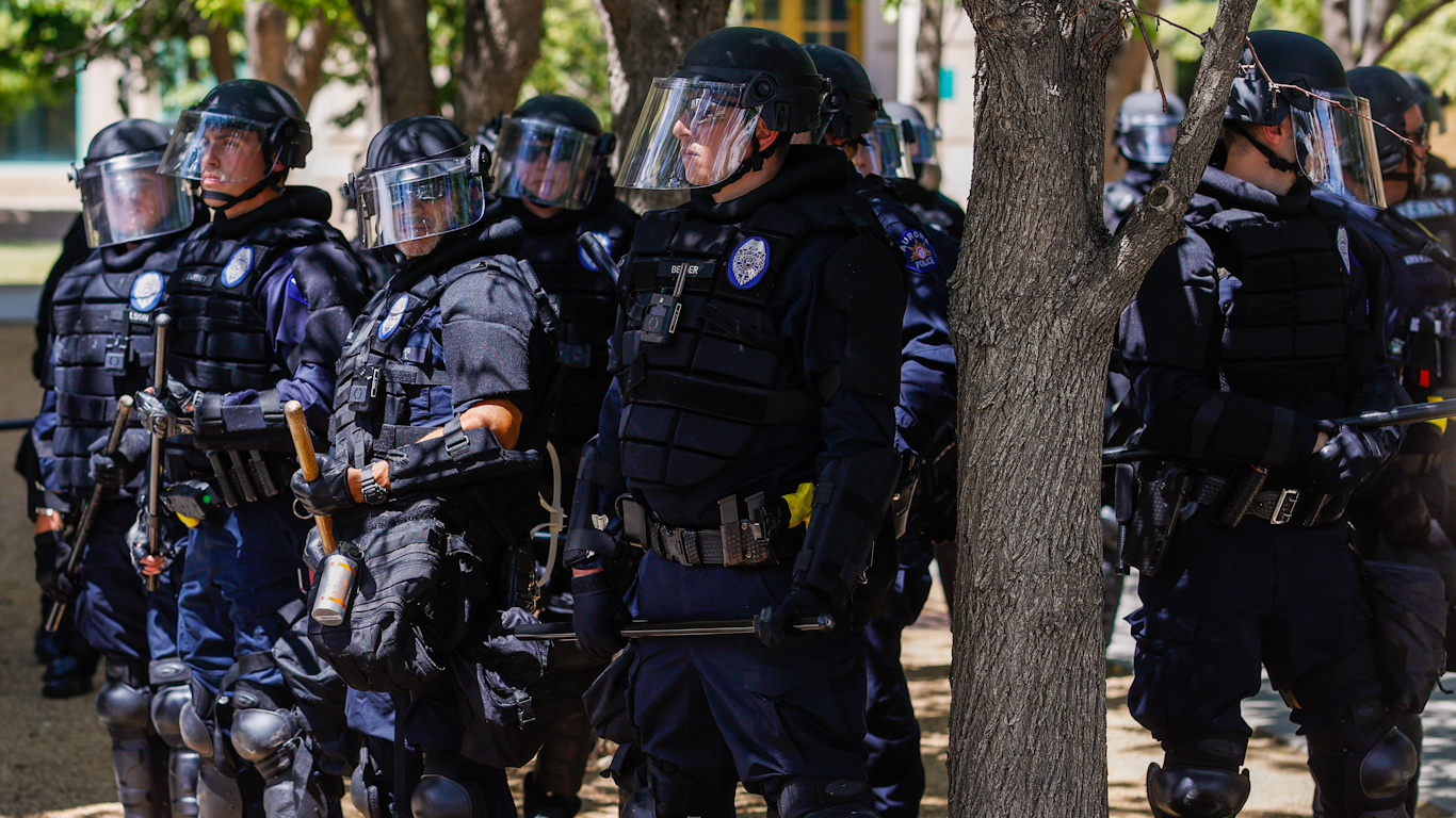 Aurora Police Violently Crackdown on Peaceful Vigil for Black Man Killed in Police Chokehold