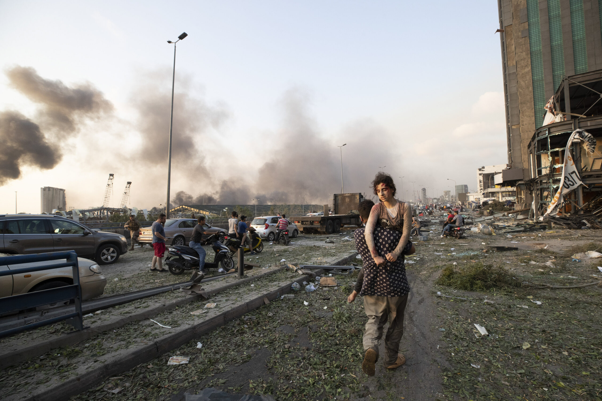 Apocalyptic Scenes from the Site of the Deadly Beirut Blast